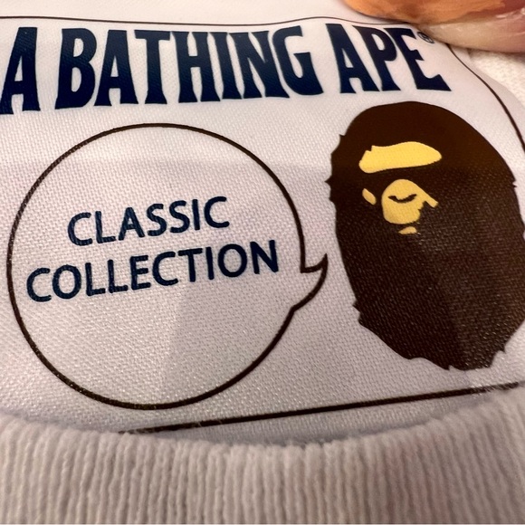 BAPE A BATHING APE LETTERED TEE MENS - Picture 6 of 10